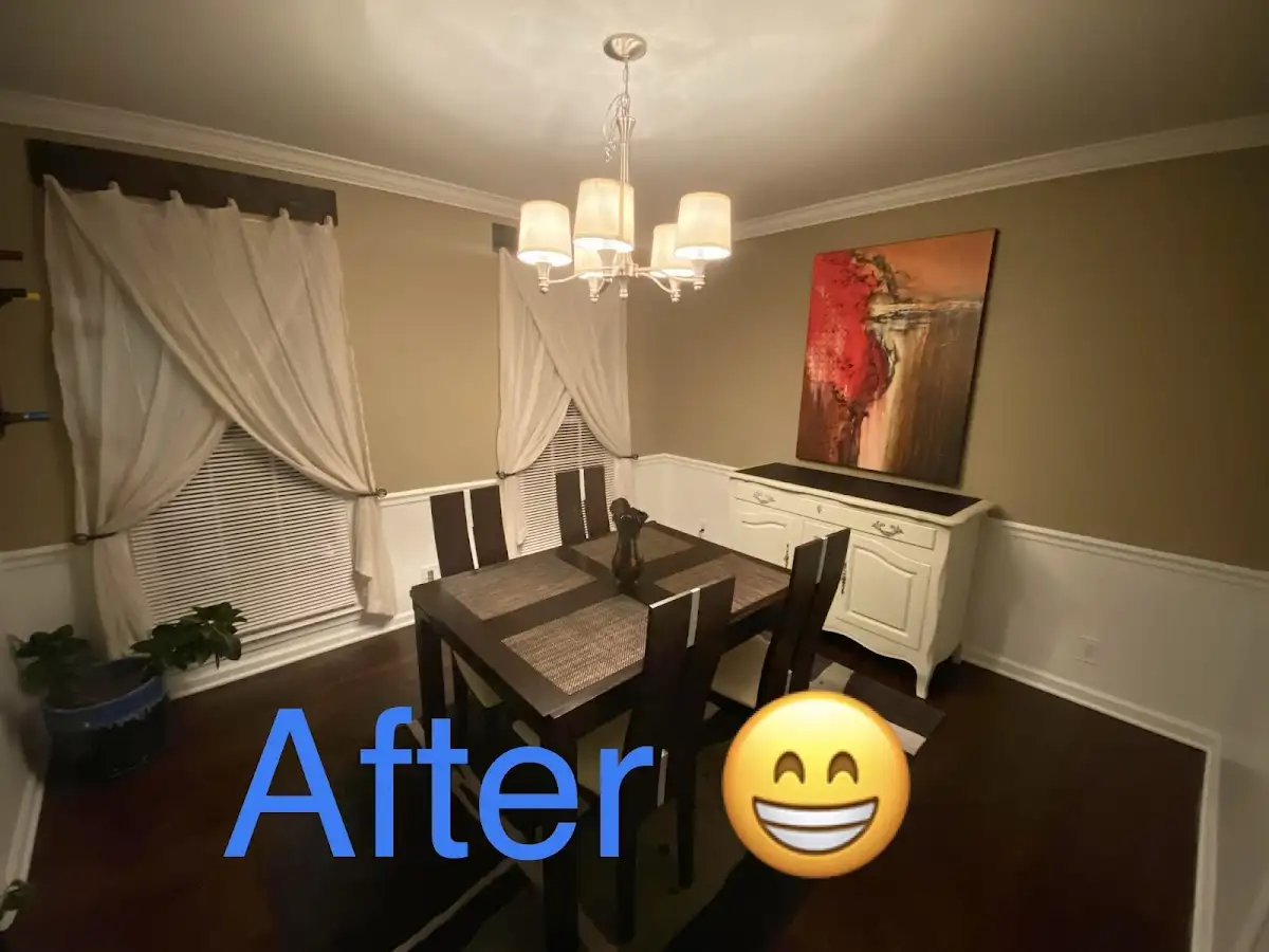 Professional dining room restoration after water damage in Carlisle